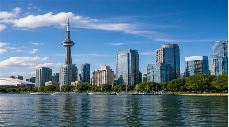 Canada office skyline